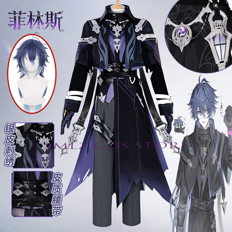 Men Accessories For Party - Flins cosplay jogo genshin impacto kyryll