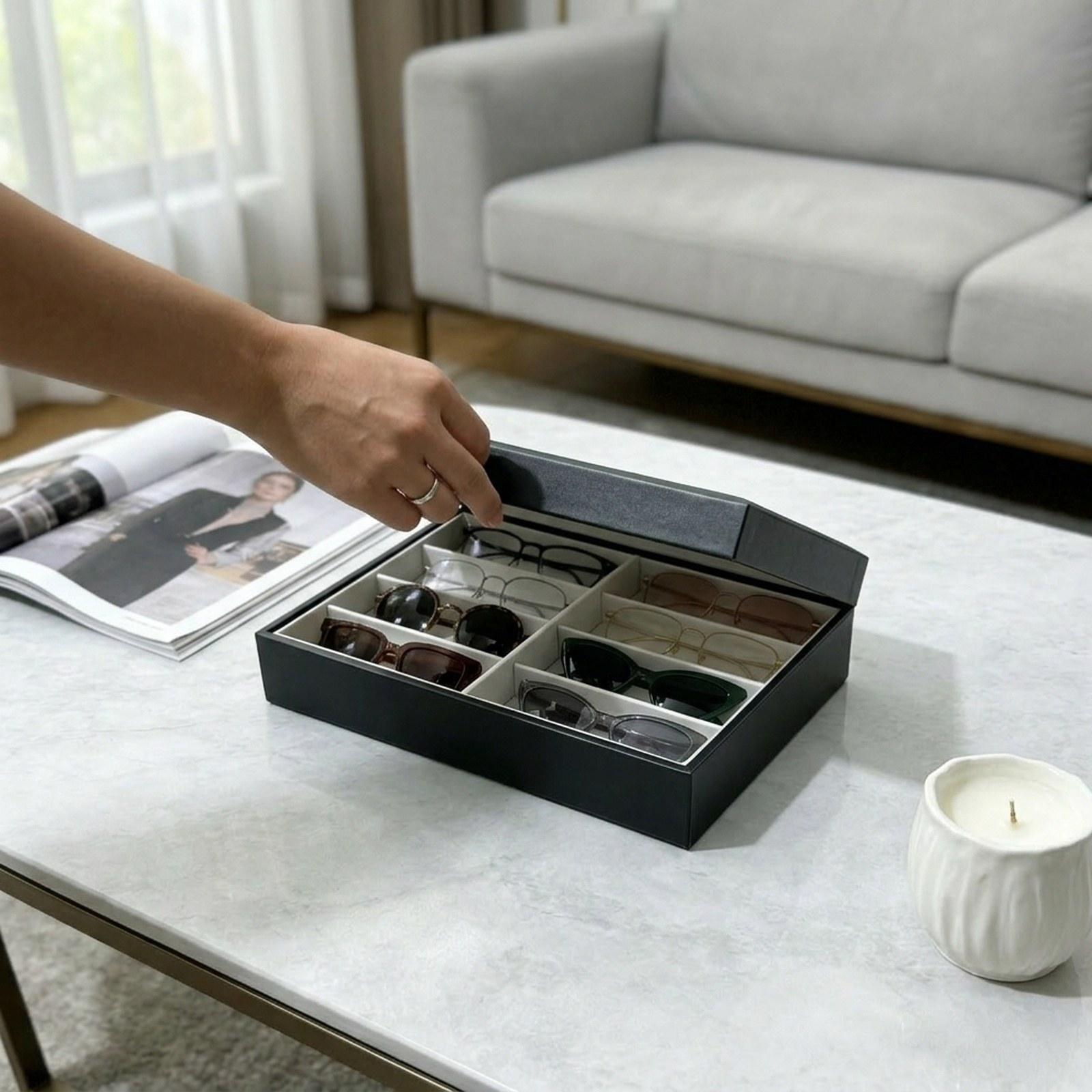 Men'S Accessories Organizer Tray - Suporte para Óculos de Sol, Organizador