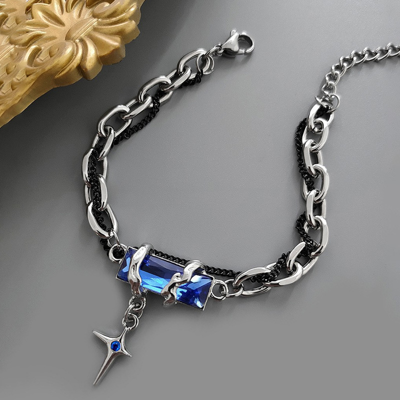 Men Accessories For Gift - 1 peça 4 cores pulseira estrela