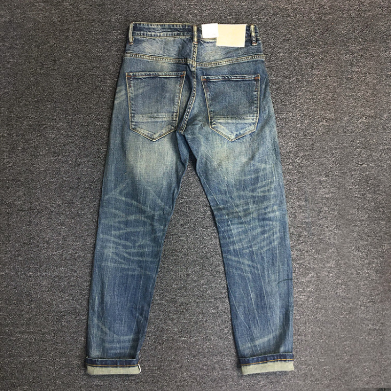 Levis Jeans 501 - Jeans denim stretch para homens, calças