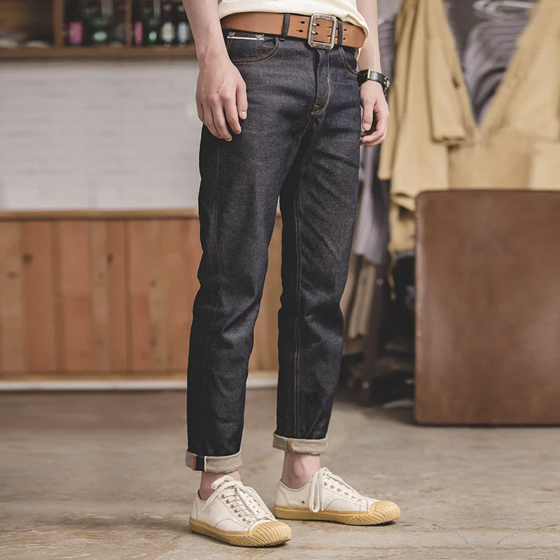 Levis Jeans 501 - Maden retro 11.6oz algodão ourela jeans