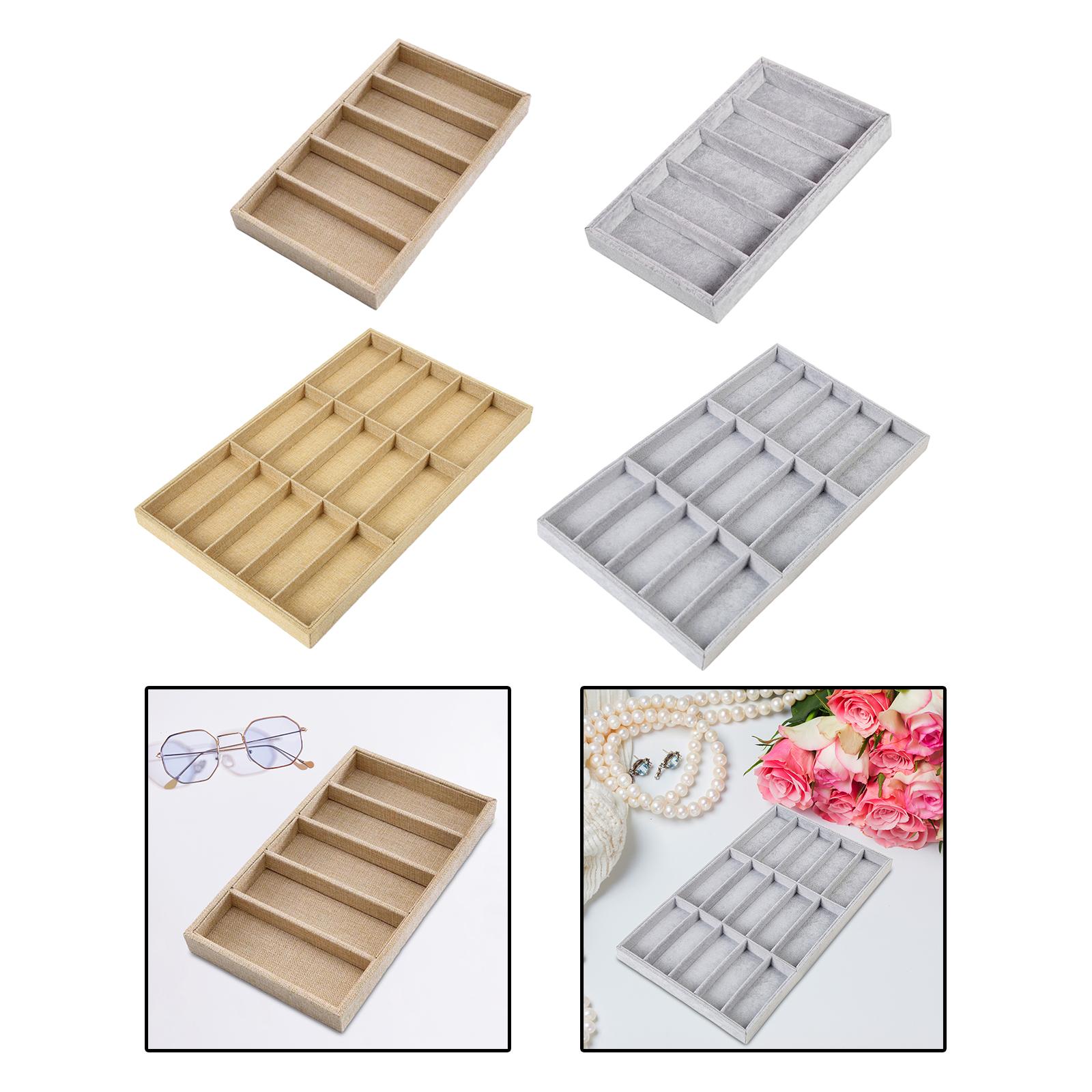 Bandeja de exibição de óculos  - Men'S Accessories Organizer Tray avaliação e preço