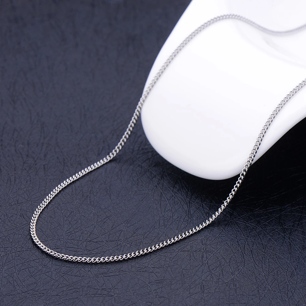 Colar de prata esterlina 925 p - Men Accessories Silver avaliação e preço