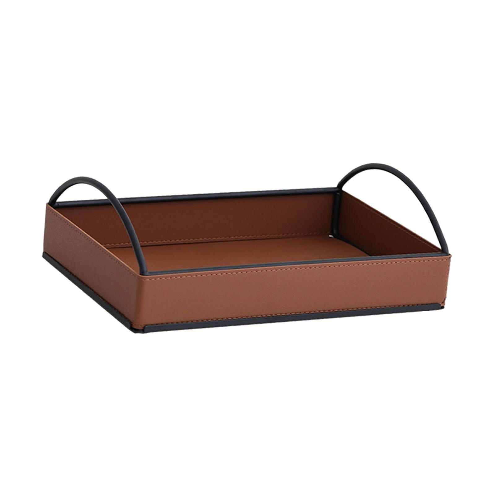 Organizador Moderno de Couro P - Men'S Accessories Organizer Tray avaliação e preço