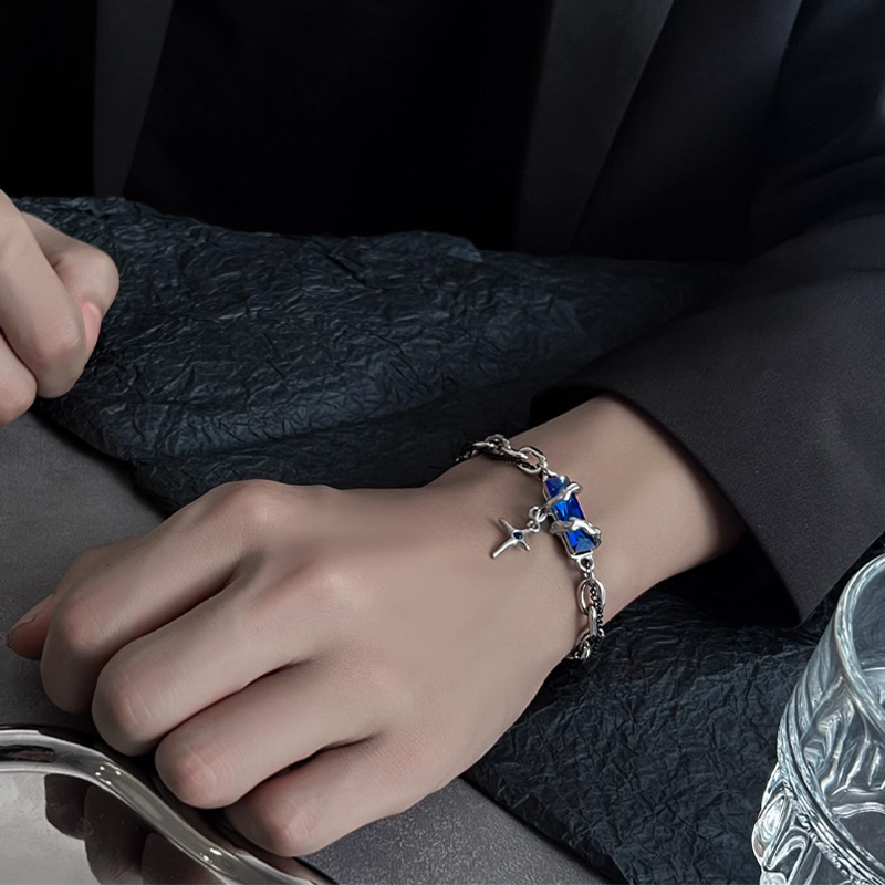 1 peça 4 cores pulseira estrel - Men Accessories For Gift avaliação e preço