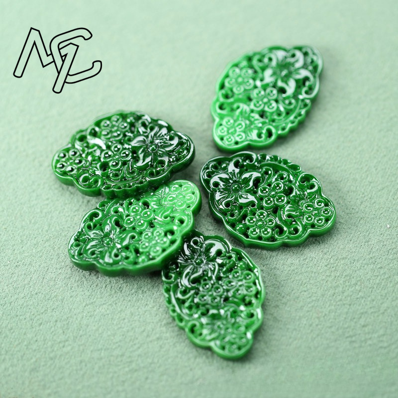 2 Peças DIY Esmeralda Verde Na - Men Accessories For Gift avaliação e preço