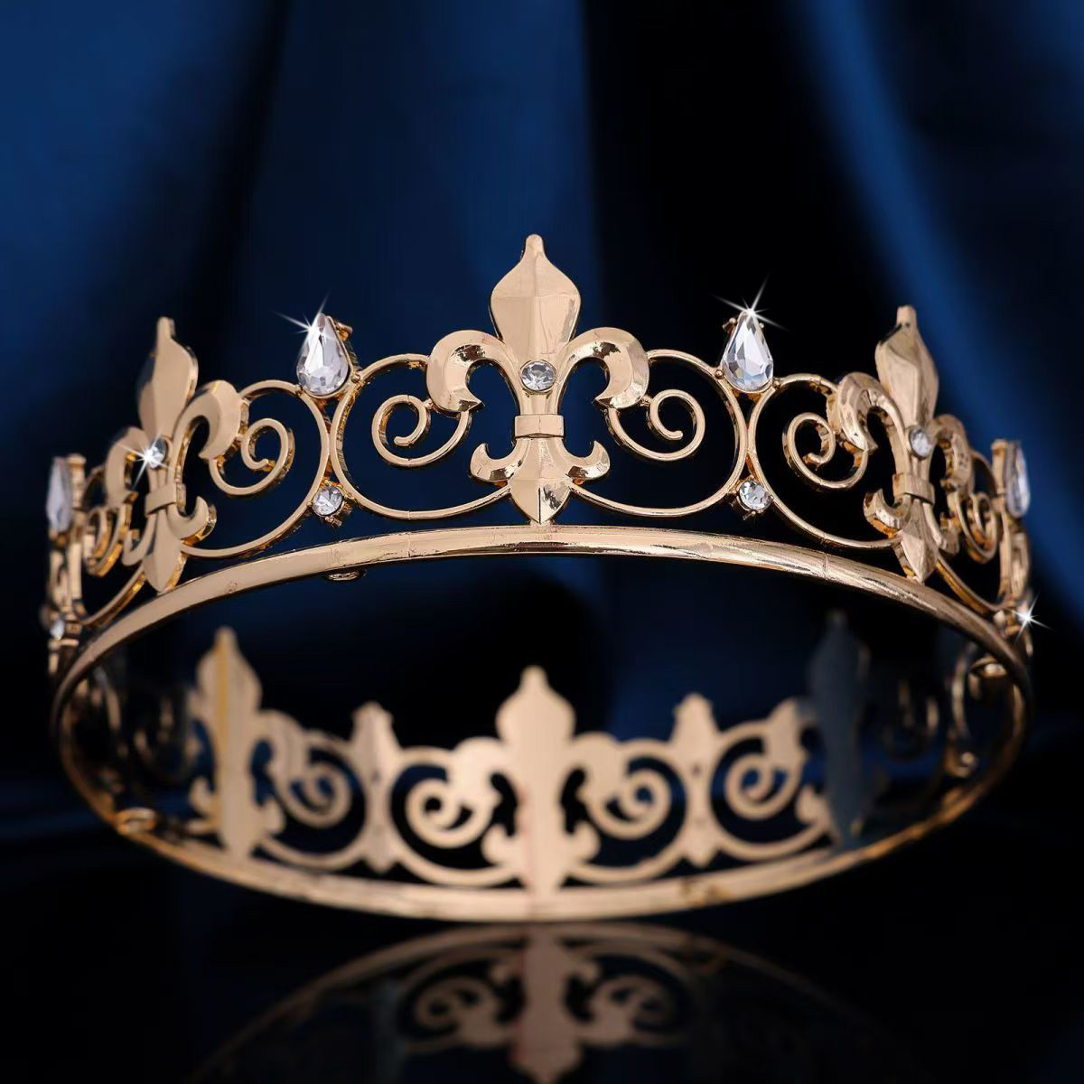Coroa real king queen para hom - Men Accessories For Party avaliação e preço