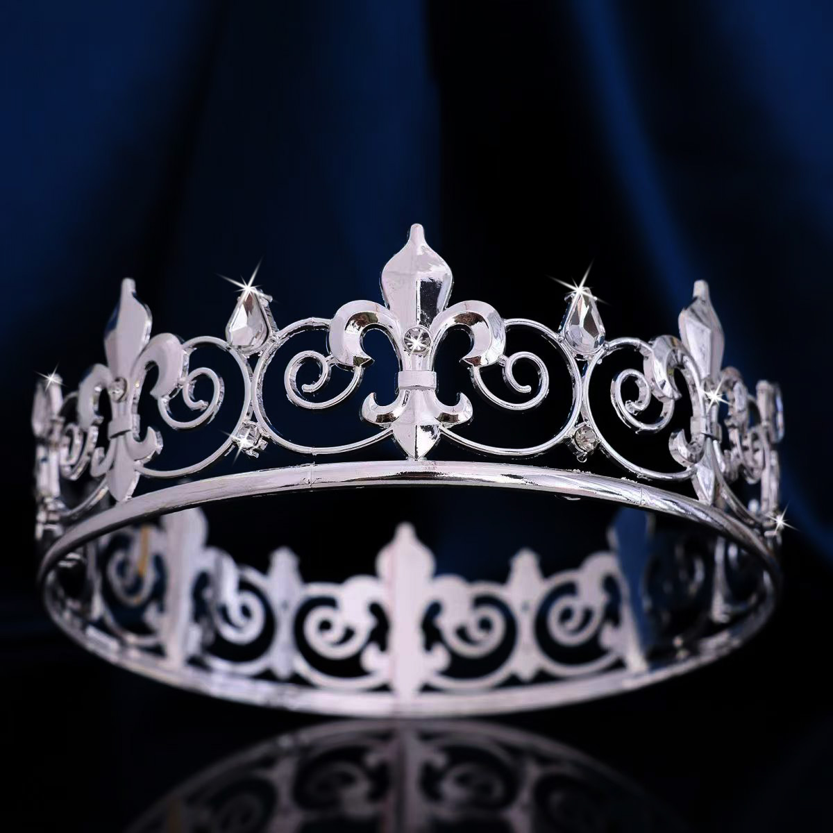 Coroa real king queen para hom - Men Accessories For Party avaliação e preço