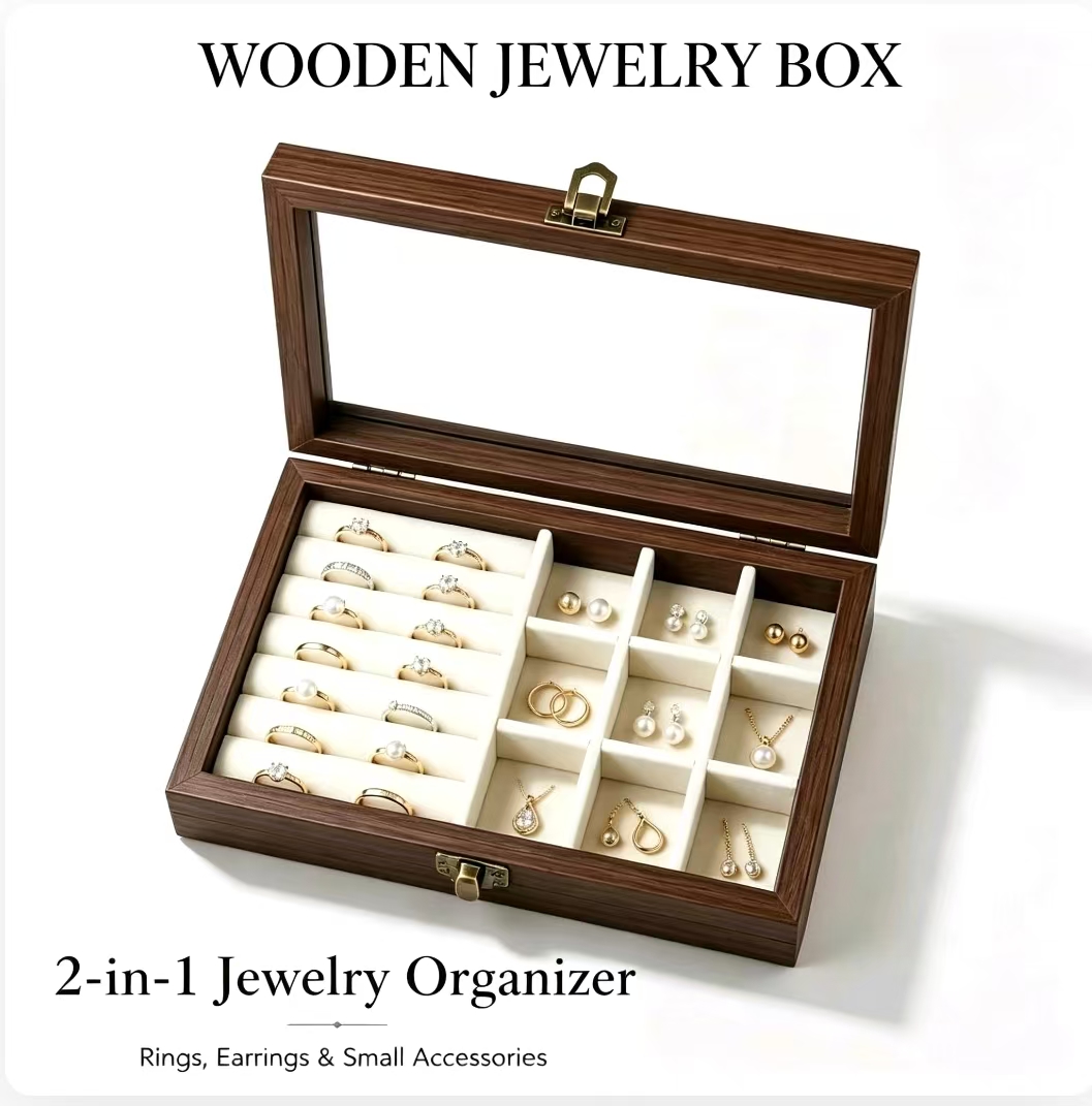 Organizador de Joias de Veludo - Men'S Accessories Drawer Organizer avaliação e preço