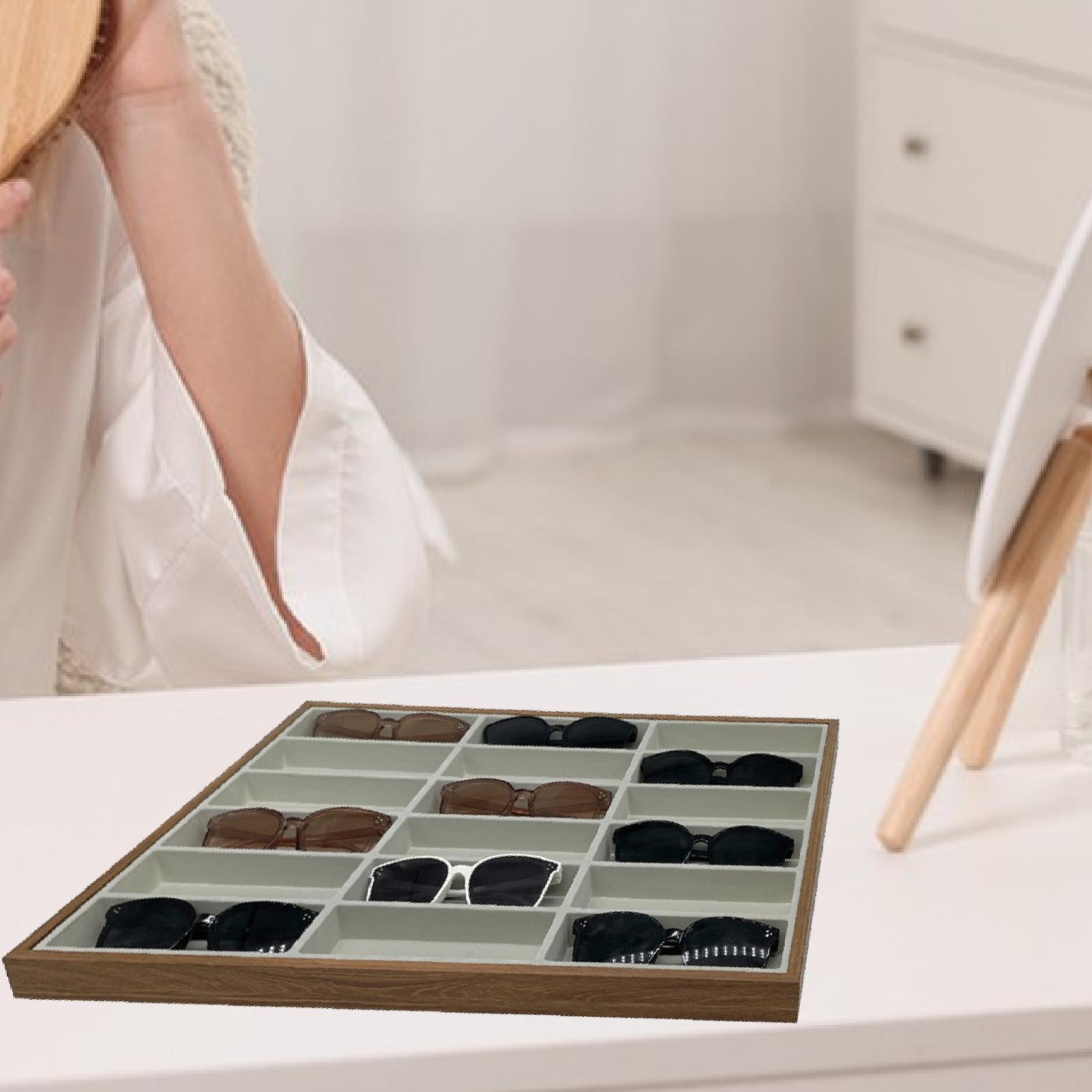 Organizador de Óculos com 18 C - Men'S Accessories Organizer Tray avaliação e preço