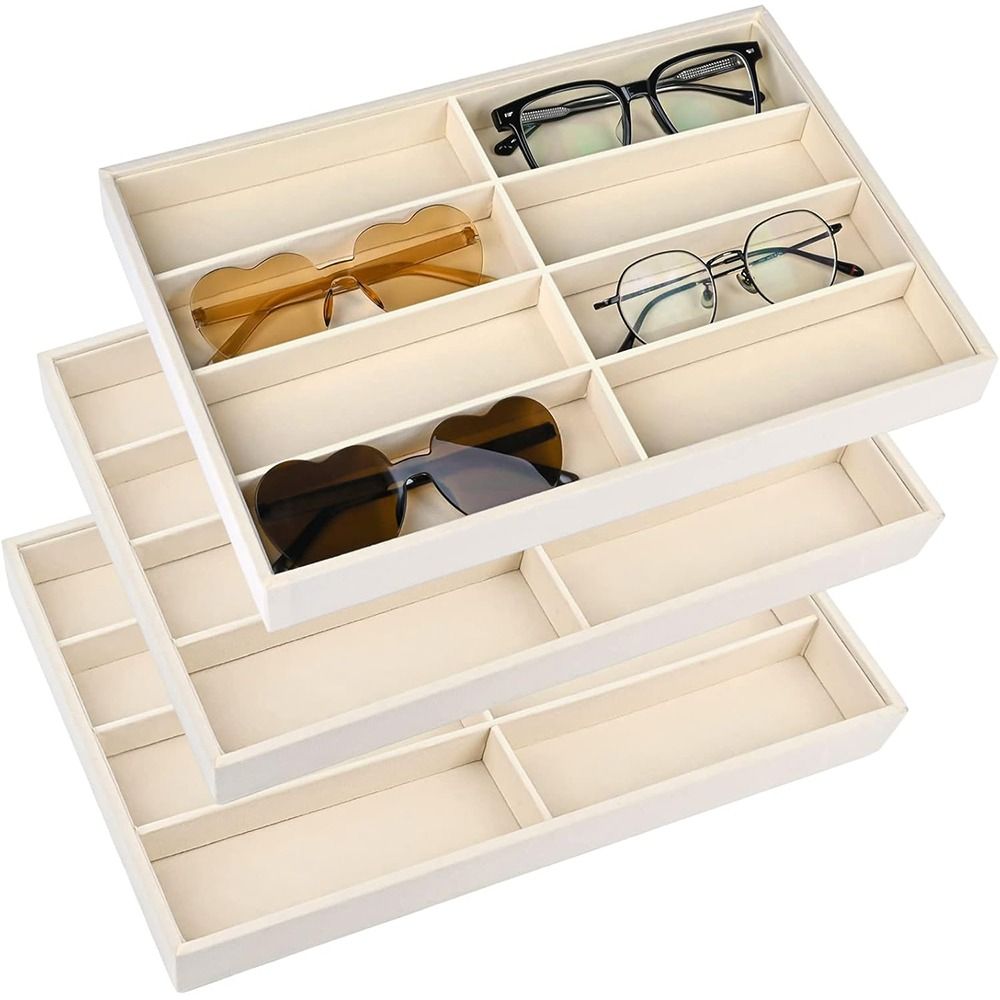 Organizador de Óculos Bege Cin - Men'S Accessories Organizer Tray avaliação e preço