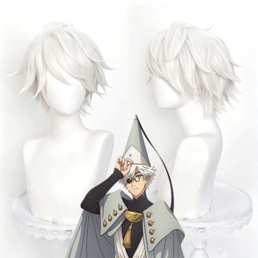 Peruca de Cosplay de Bruxa Ani - Men Accessories Silver avaliação e preço