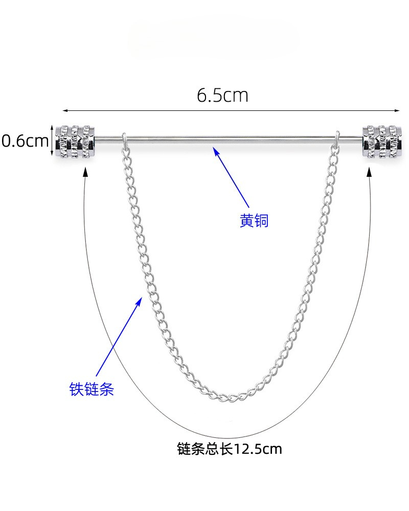 Novo Broche Masculino para Cam - Men Accessories For Gift avaliação e preço